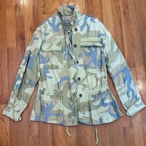Free People Camo Jacket